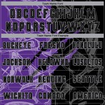 Sublimation Graffiti Jersey Black Pattern Purple-Gray Uniform Soccer Custom Scratch