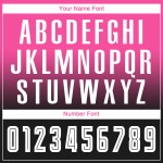 Uniform Custom Fade White-Black Sleeve Jersey Long Sublimation Fashion Soccer Pink