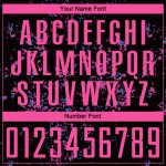 Custom Pink-Light Sublimation Black Jersey Blue Uniform Soccer