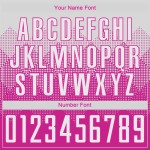 Soccer White Custom Deep Jersey Pink Sublimation Uniform